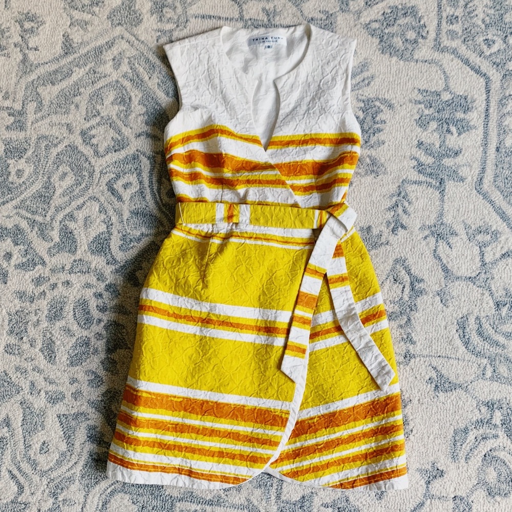 Trina Turk Striped Dress